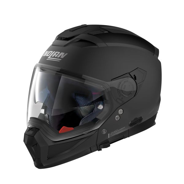 Helmet Flip-up helmet NOLAN N70-2 X 06 CLASSIC N-COM 10 black/matt, unisex