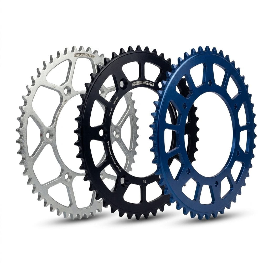 Enduro Expert Rear sprocket 52 Teeth (52T) KTM/Husqvarna/GasGas 1990-2025 520 — all variants