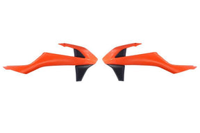 CeMoto Radiator Tank Side Covers for KTM 2017-2019 — Orange