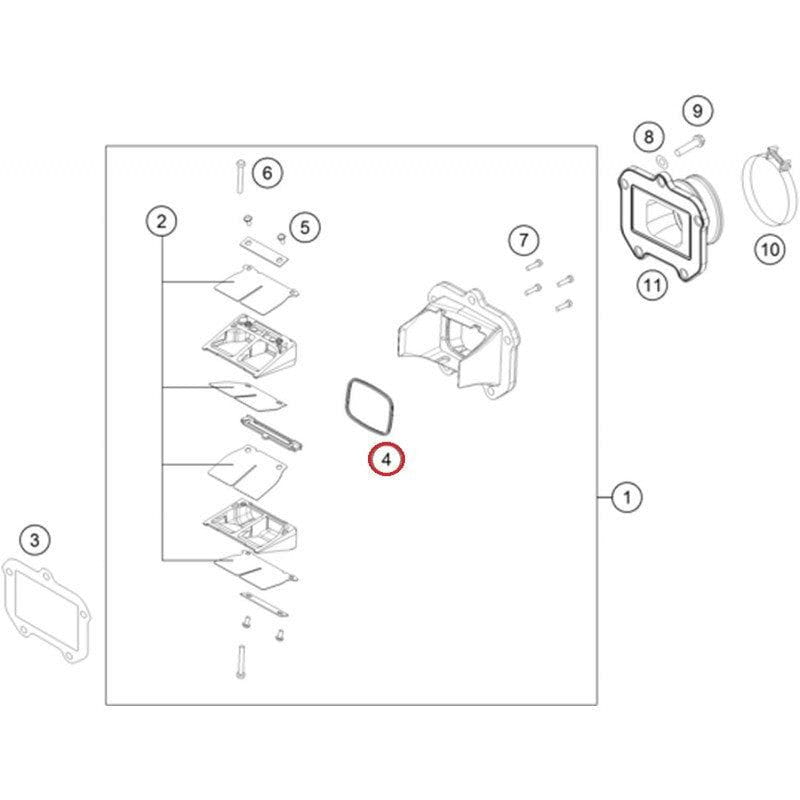 GASKET SUPPORTING PLATE