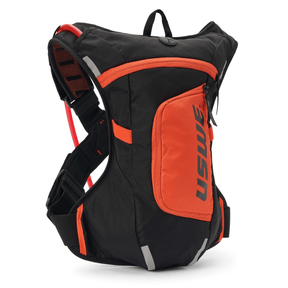 USWE Moto Hydro 4L Orange Hydration Pack - front view