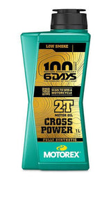 Oil 2T MOTOREX CROSS POWER 2T — 1L 6Days Edition