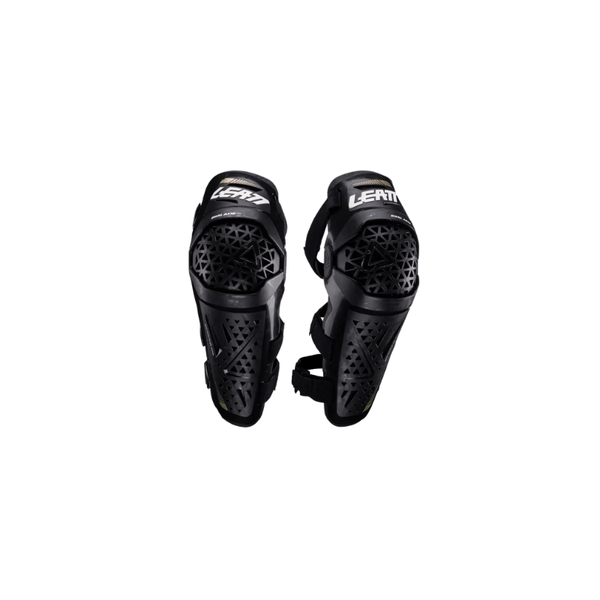 Protecții Genunchi și Tibie LEATT Dual Axis Pro, Negru