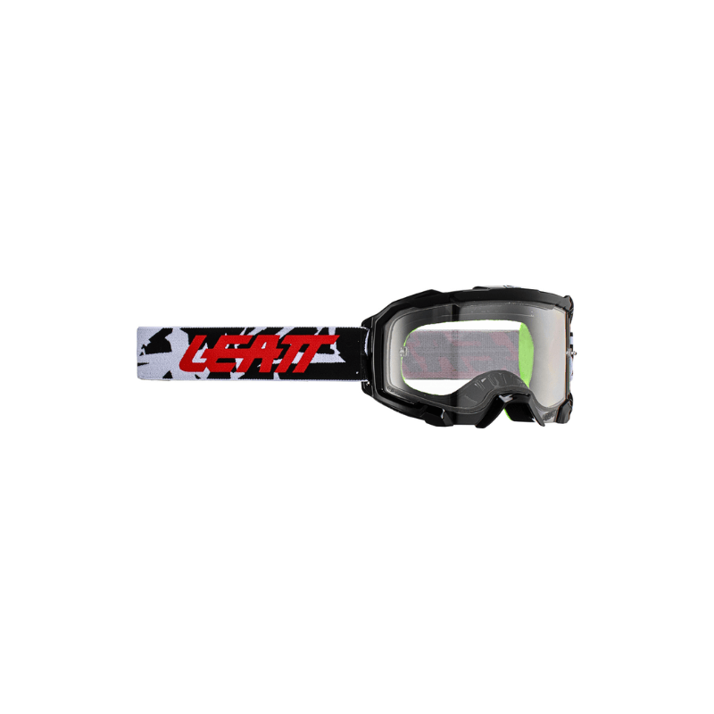 Ochelari Moto LEATT Velocity 4.5 Zebra, Lentilă Transparentă 83%