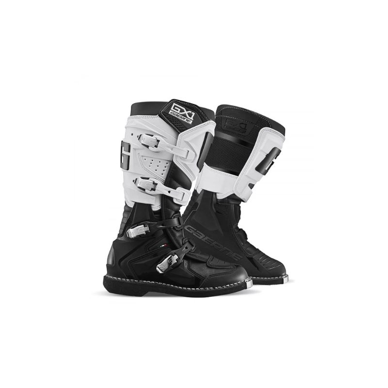 Cizme Moto Enduro GAERNE GX1, Alb/Negru