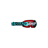Ochelari Moto LEATT Velocity 4.5 Zebra, Lentilă Transparentă 83%