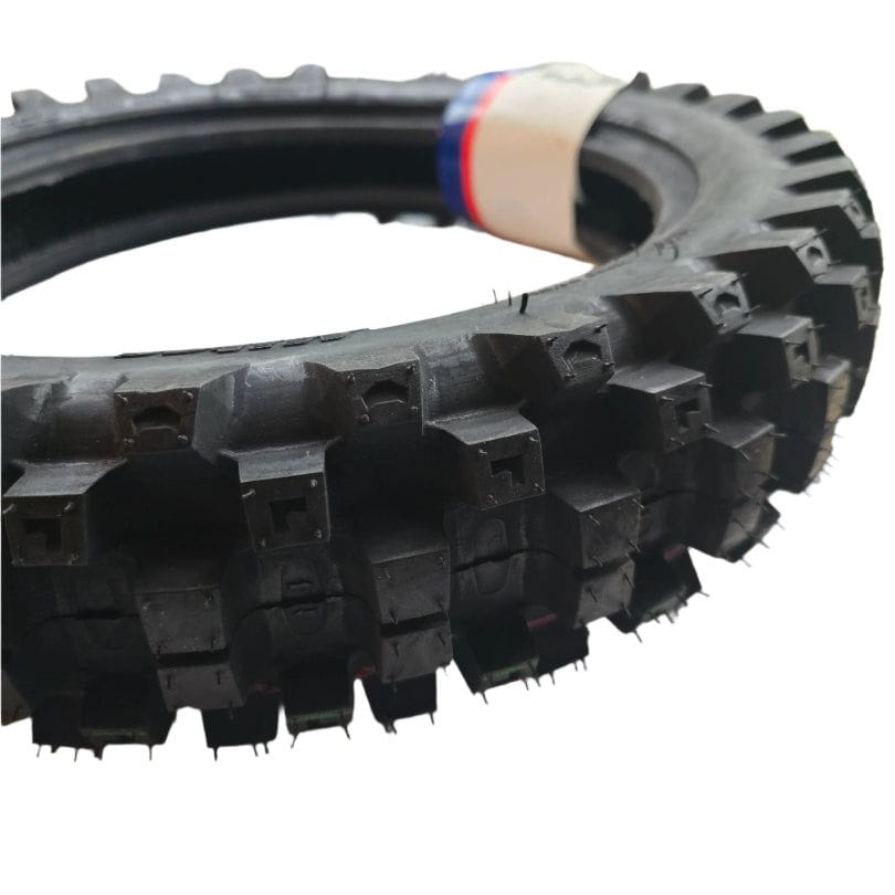 Cauciuc Anvelopa 80/100-12 MITAS TERRA FORCE-MX (dunga Rosie si Verde) MEDIU