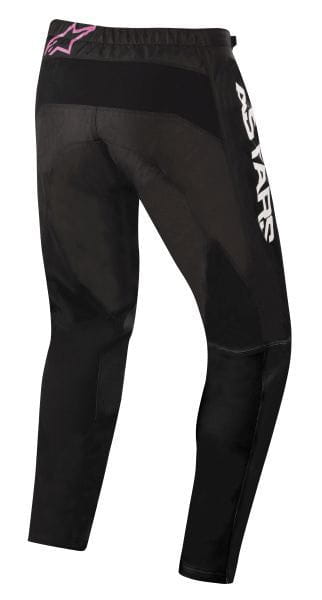 Pantaloni Femei Off road ALPINESTARS MX STELLA FLUID CHASER negru/fluorescent/roz