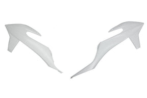 CeMoto Radiator Tank Side Covers for KTM 2020-2023 — White